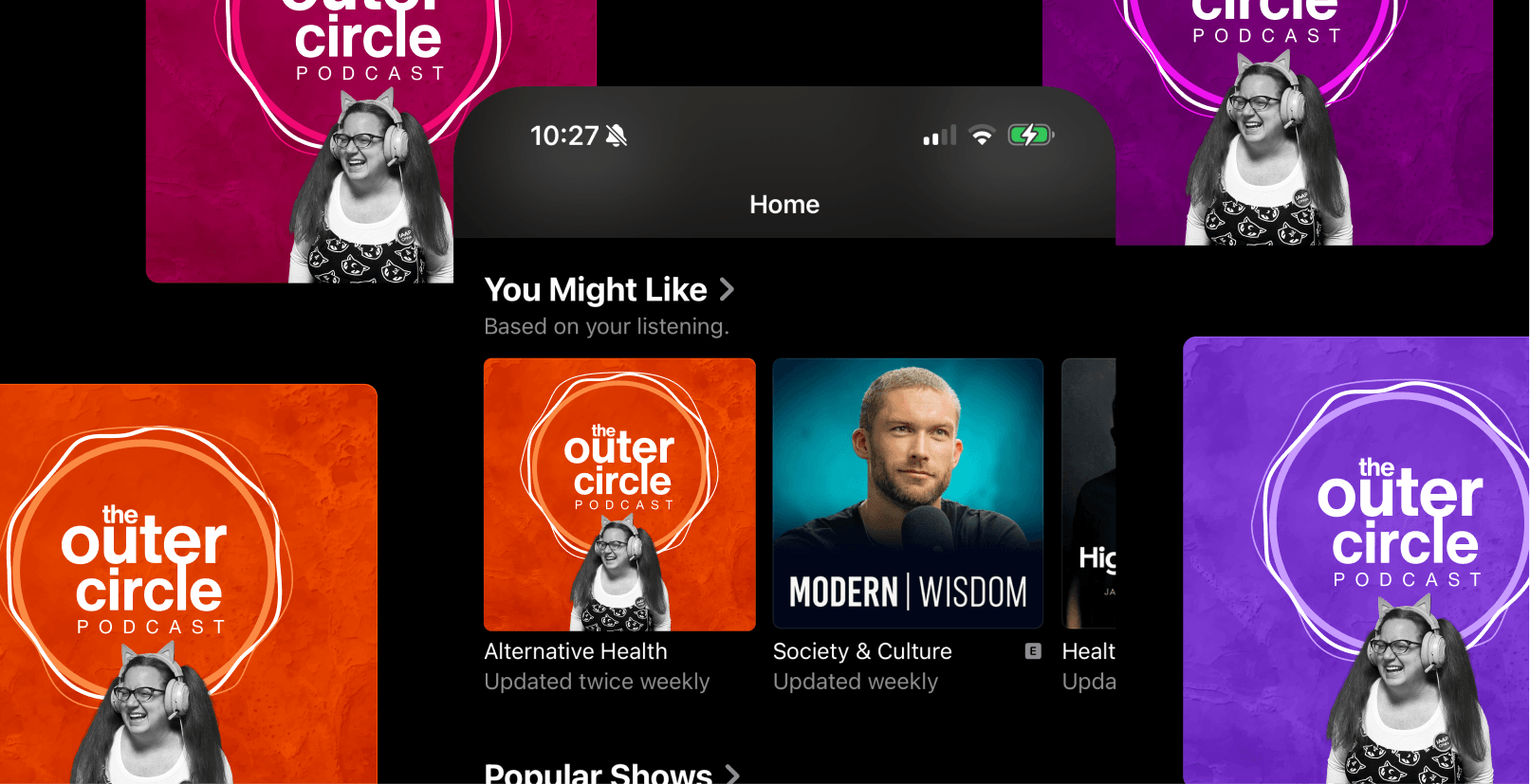 The Outer Circle podcast cover artwork